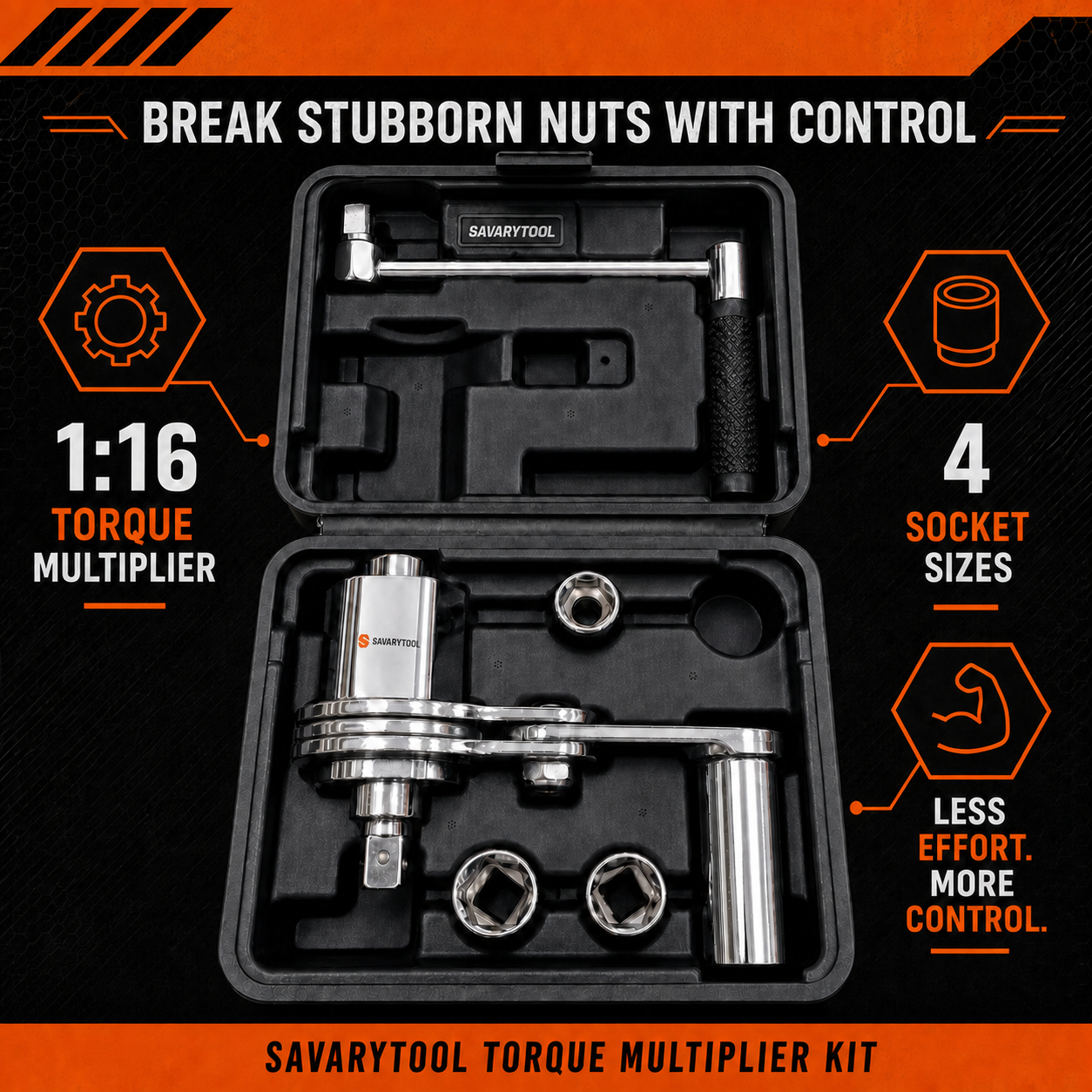 TORQUE_FINAL_20260724 | SavaryTool chrome torque multiplier kit hero