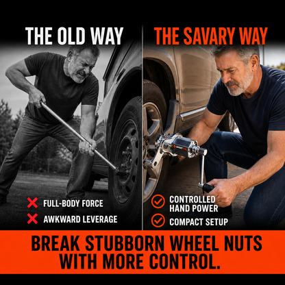 TORQUE_FINAL_20260724 | Old wheel wrench versus SavaryTool torque multiplier