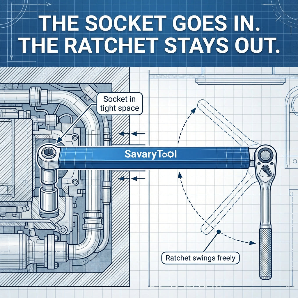 PRO - Offset Extension Wrench