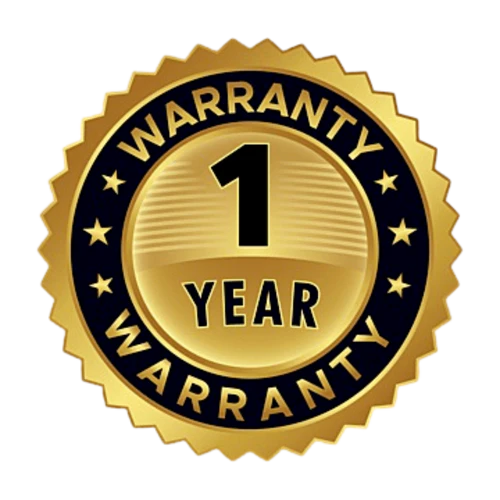 1-year extended warranty badge for Savary products