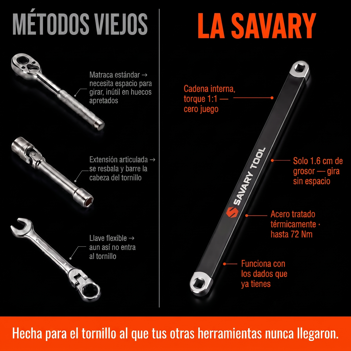 Métodos viejos vs La Savary - comparativa de herramientas
